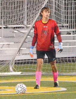 Western Brown’s sophomore goalkeeper Sam Linkous has been named the SBAAC American Division Soccer Player of the Year. 