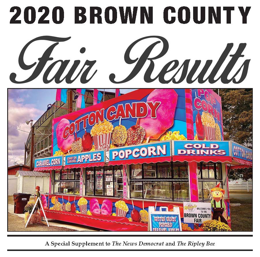 Brown County Fair Results 2020 News Democrat